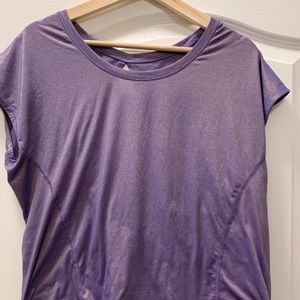 Lululemon purple top with open back